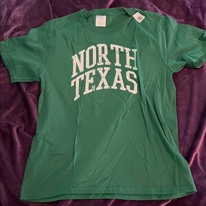 Green 'North Texas' Kids Tee (Youth L : 11/12)